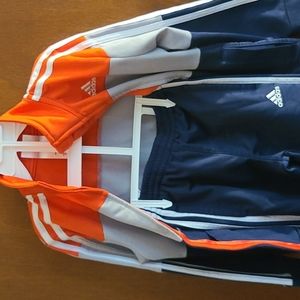 Adidas track suit like new size 6